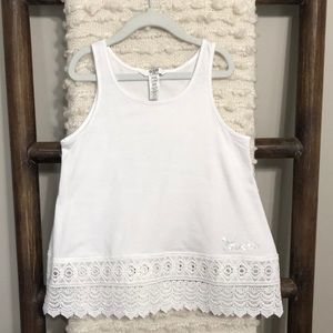 Girl’s Guess White Tank T-Shirt